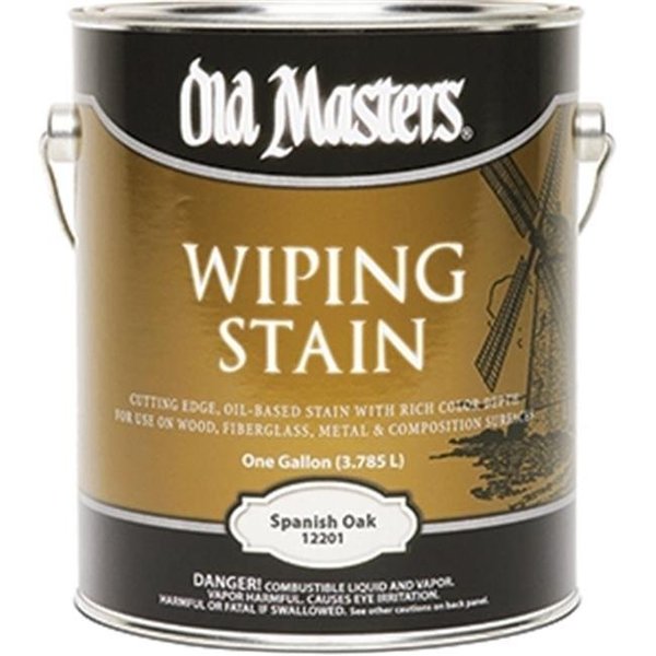 Old Masters Old Masters 12201 Spanish Oak Wiping 240 Voc Stain - 1 Gallon 86348122017